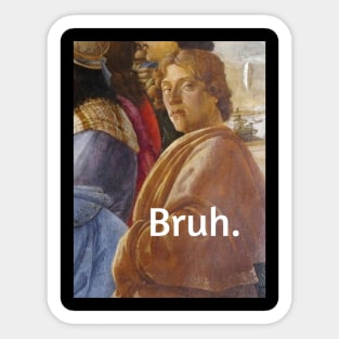 Classic Art Meme T-Shirt Memeable Renaissance Painting Sticker